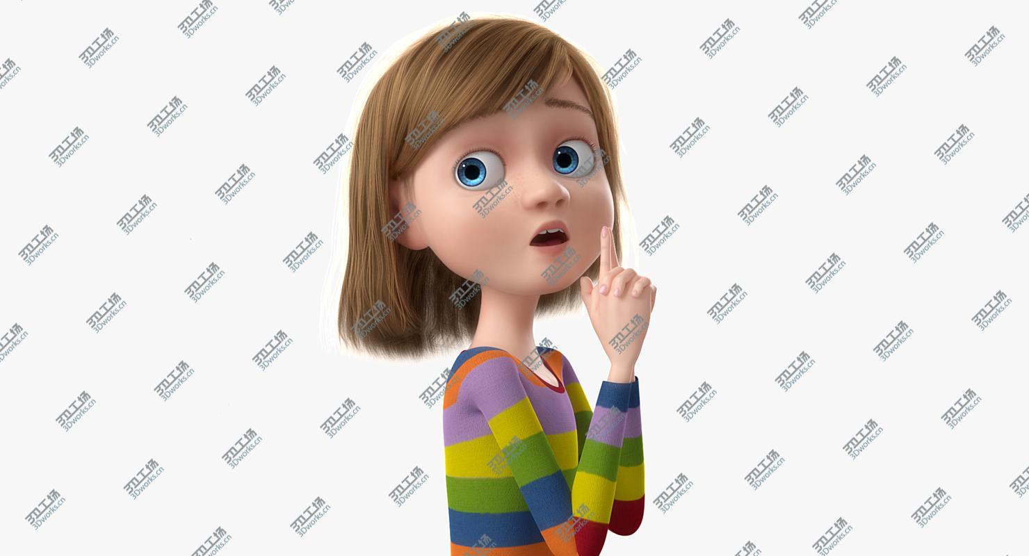 images/goods_img/20210114/3D Cartoon Girl Rigged model/4.jpg